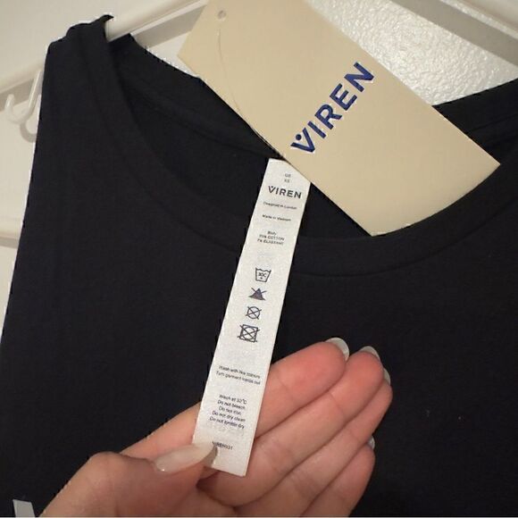 NWT- Viren Muscle Tank Top Workout Top - Picture 3 of 8